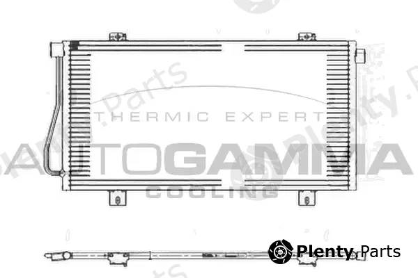 Autogamma 105023 — Condenser, air conditioning