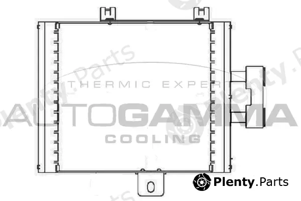 Autogamma 105401 — Oil Cooler, engine oil