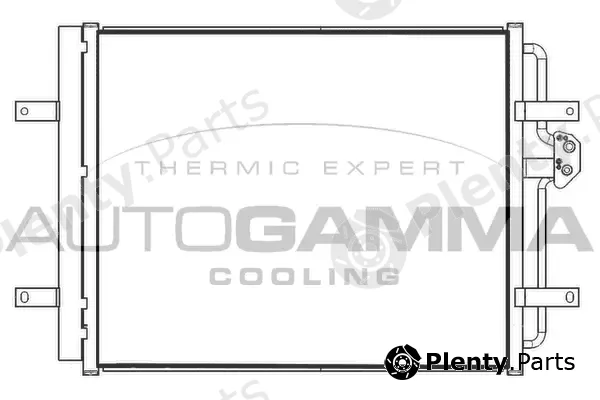 Autogamma 107899 — Condenser, air conditioning