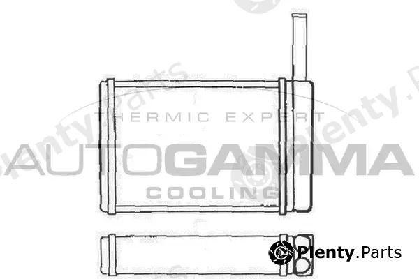 Autogamma 103044 — Heat Exchanger, interior heating