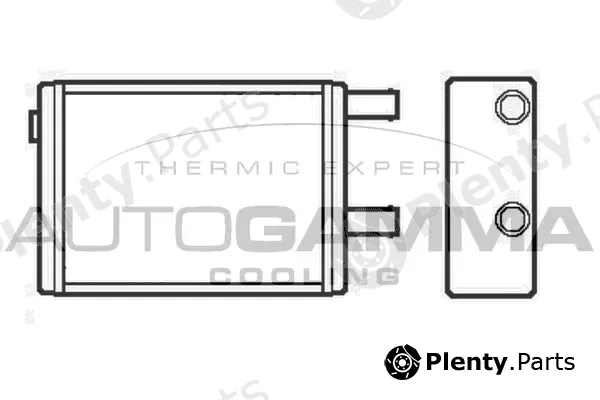 Autogamma 104957 — Heat Exchanger, interior heating