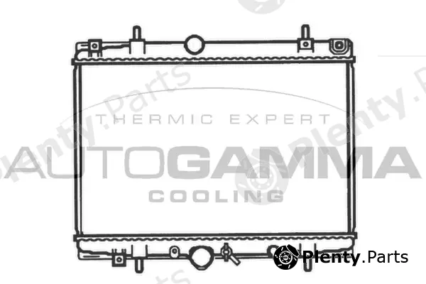 Autogamma 102995 — Radiator, engine cooling