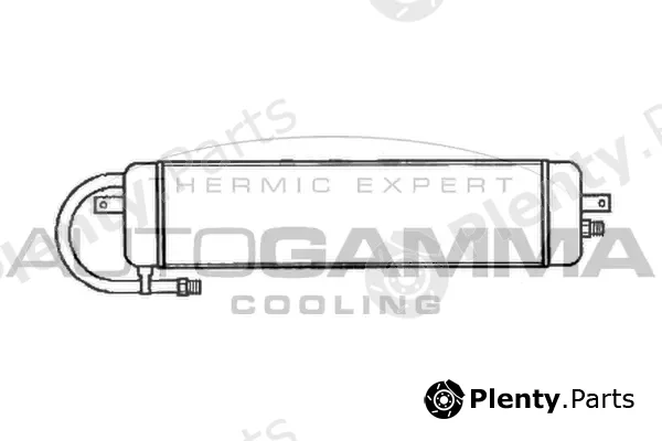 Autogamma 102014 — Oil Cooler, engine oil