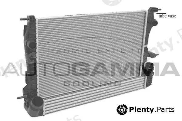 Autogamma 105687 — Radiator, engine cooling