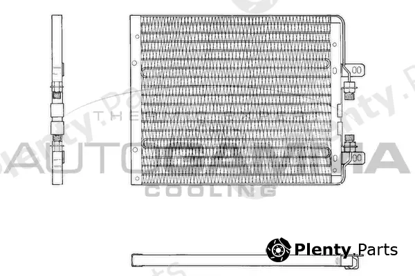 Autogamma 101827 — Condenser, air conditioning