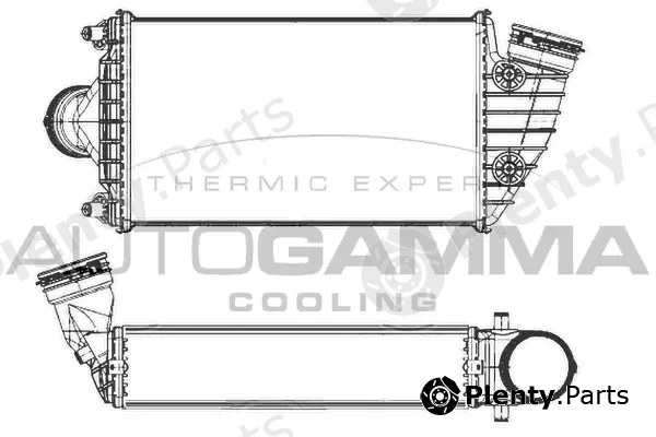 Autogamma 107509 — Charge Air Cooler