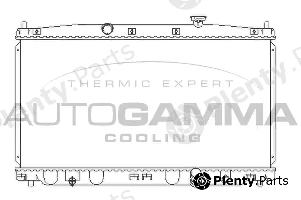 Autogamma 107217 — Radiator, engine cooling