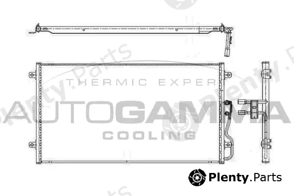 Autogamma 101748 — Condenser, air conditioning