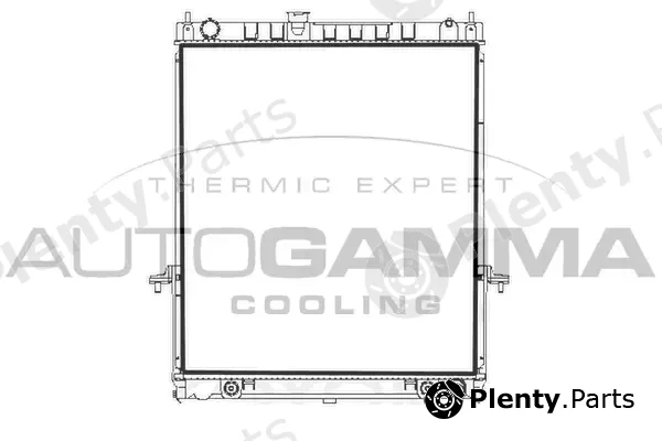 Autogamma 107729 — Radiator, engine cooling