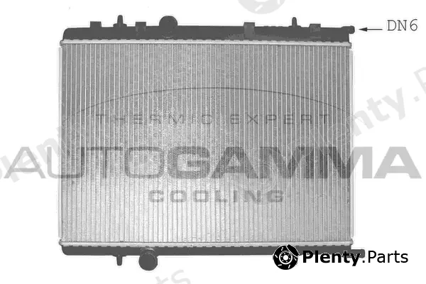 Autogamma 103138 — Radiator, engine cooling