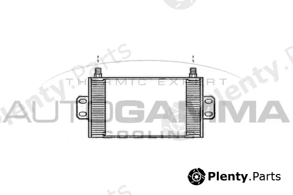 Autogamma 101533 — Oil Cooler, engine oil