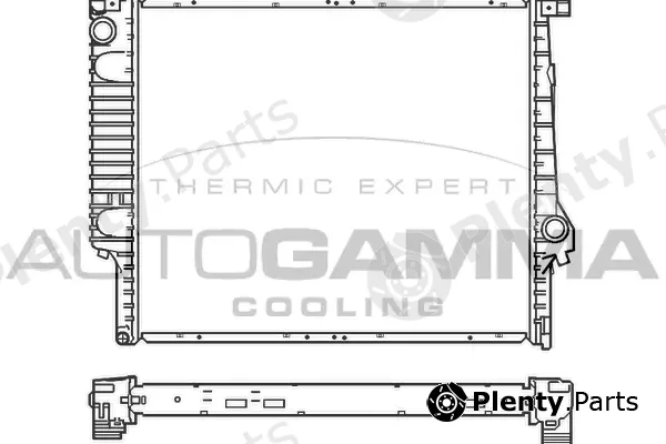 Autogamma 100100 — Radiator, engine cooling