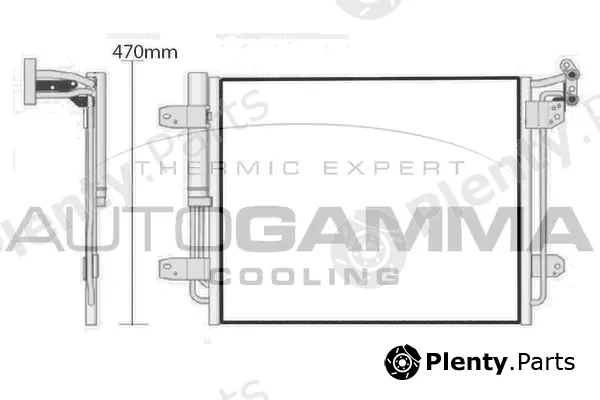 Autogamma 107879 — Condenser, air conditioning