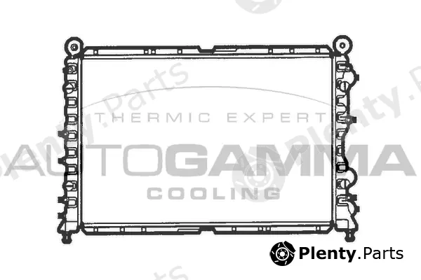 Autogamma 100010 — Radiator, engine cooling