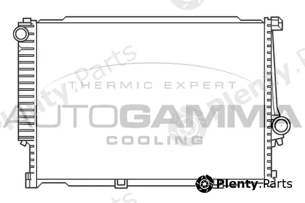 Autogamma 100132 — Radiator, engine cooling