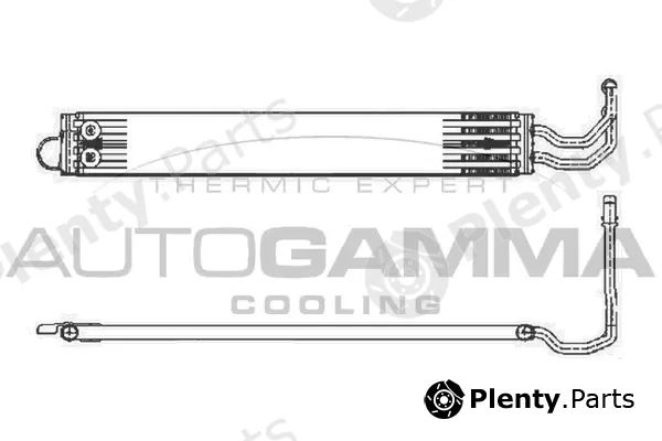 Autogamma 103893 — Oil Cooler, engine oil