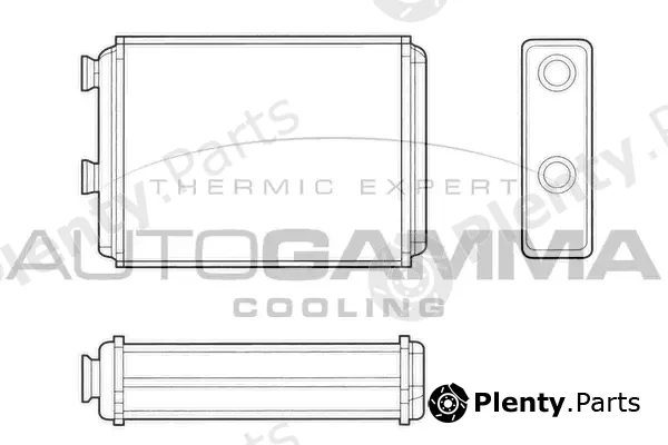 Autogamma 102463 — Heat Exchanger, interior heating