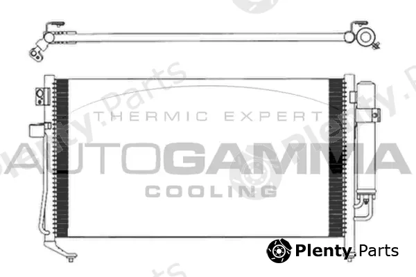 Autogamma 103837 — Condenser, air conditioning