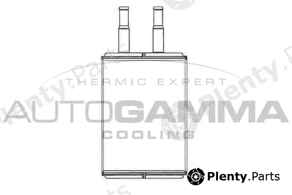 Autogamma 105272 — Heat Exchanger, interior heating