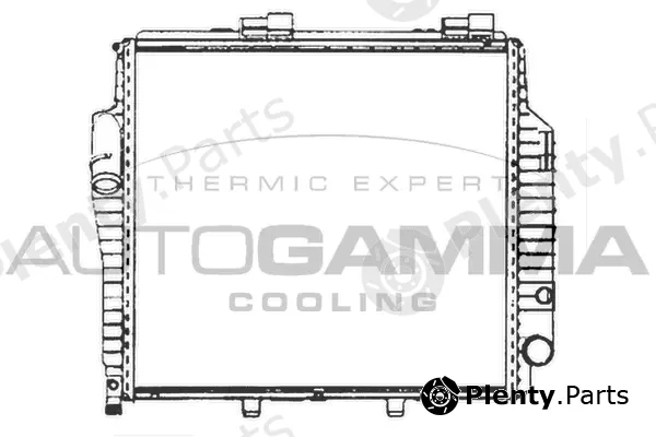 Autogamma 103470 — Radiator, engine cooling