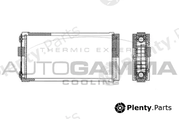 Autogamma 104818 — Heat Exchanger, interior heating