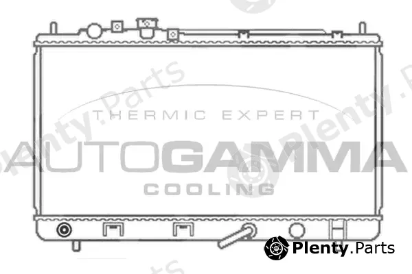 Autogamma 103057 — Radiator, engine cooling