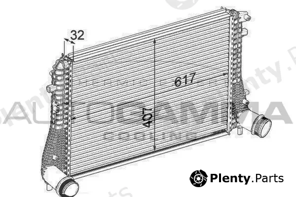Autogamma 105637 — Charge Air Cooler