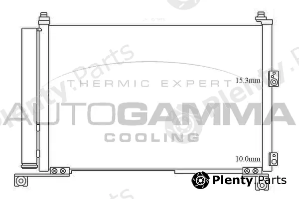 Autogamma 105616 — Condenser, air conditioning