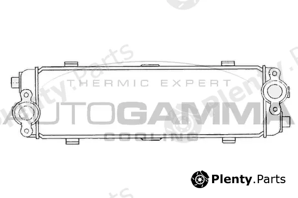 Autogamma 101939 — Oil Cooler, engine oil