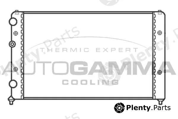 Autogamma 102381 — Radiator, engine cooling