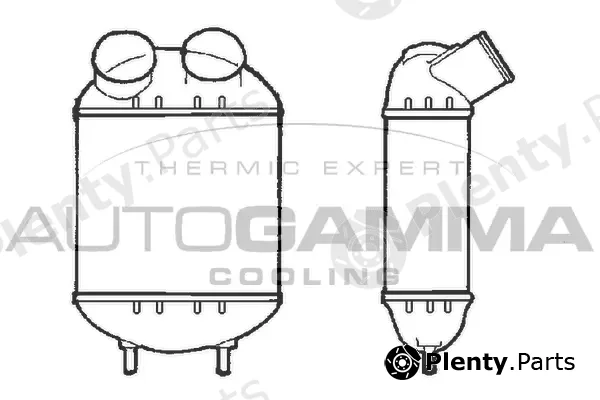Autogamma 101476 — Charge Air Cooler