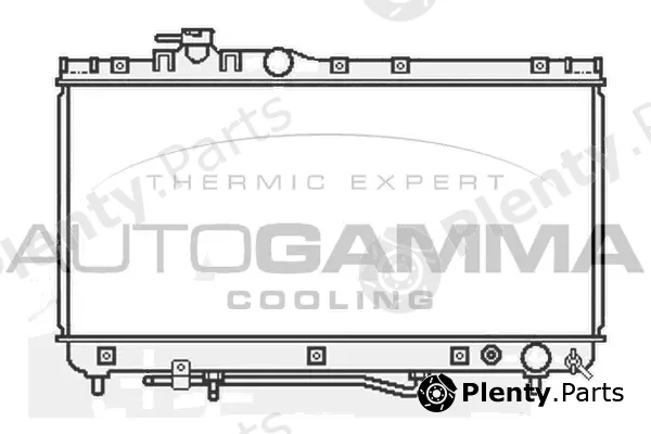 Autogamma 107055 — Radiator, engine cooling