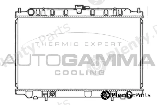 Autogamma 105573 — Radiator, engine cooling