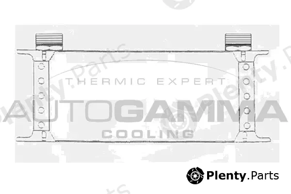 Autogamma 104212 — Oil Cooler, engine oil