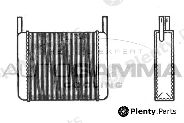 Autogamma 102418 — Heat Exchanger, interior heating