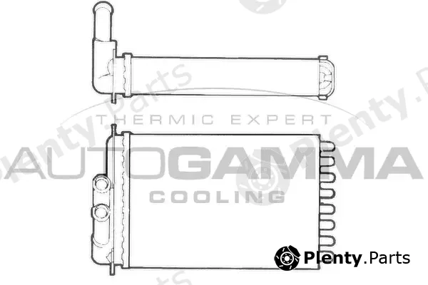 Autogamma 101688 — Heat Exchanger, interior heating