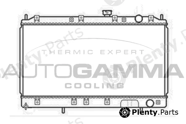 Autogamma 103961 — Radiator, engine cooling