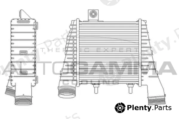 Autogamma 105721 — Charge Air Cooler