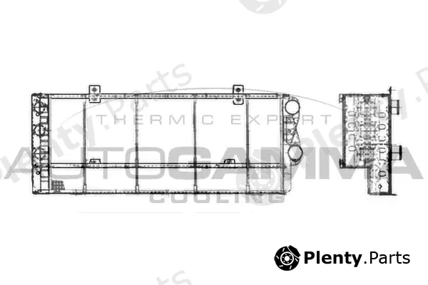 Autogamma 103342 — Radiator, engine cooling