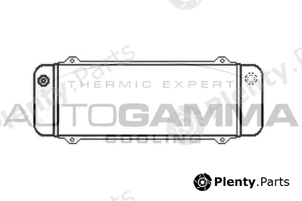Autogamma 101870 — Oil Cooler, engine oil