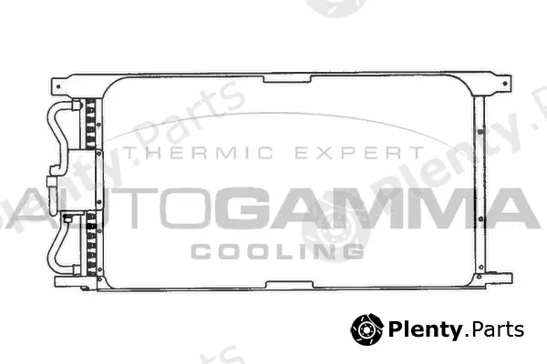 Autogamma 102666 — Condenser, air conditioning