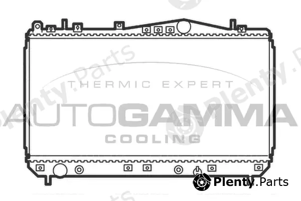 Autogamma 103651 — Radiator, engine cooling