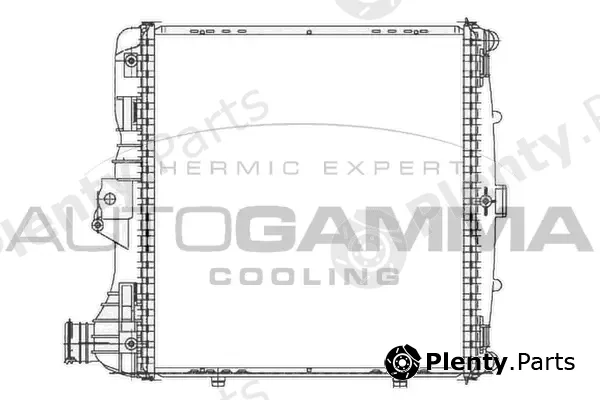 Autogamma 105102 — Radiator, engine cooling