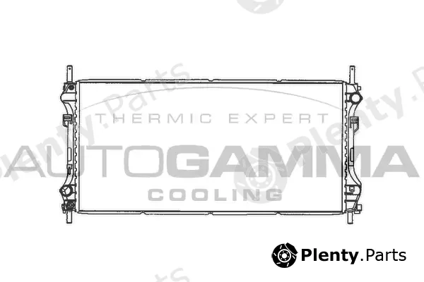 Autogamma 103097 — Radiator, engine cooling