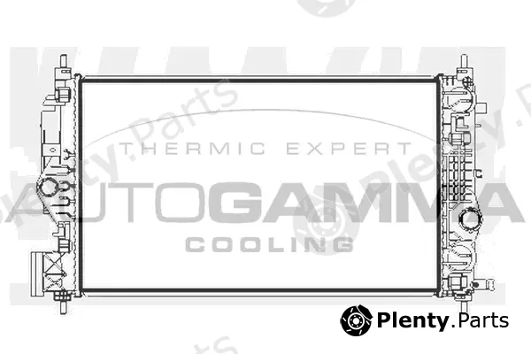 Autogamma 107234 — Radiator, engine cooling