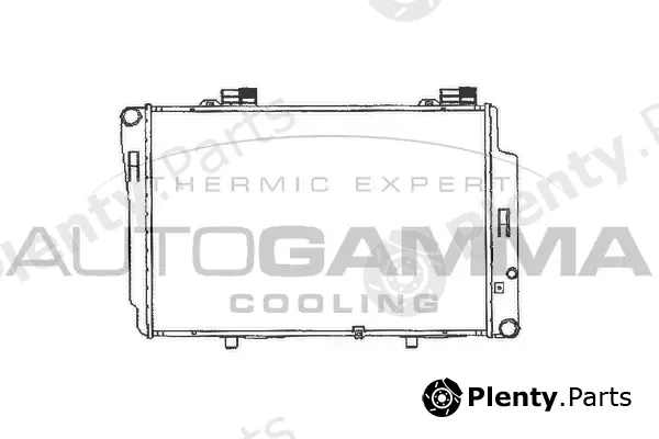 Autogamma 101321 — Radiator, engine cooling