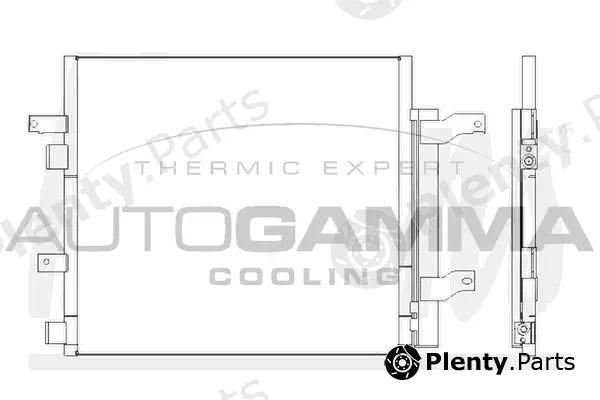 Autogamma 107659 — Condenser, air conditioning