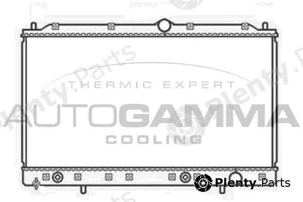 Autogamma 104291 — Radiator, engine cooling