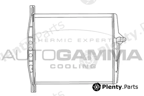 Autogamma 101943 — Oil Cooler, engine oil