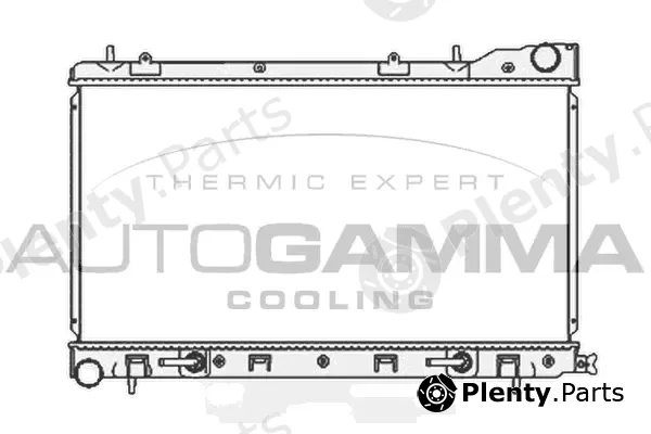 Autogamma 104706 — Radiator, engine cooling